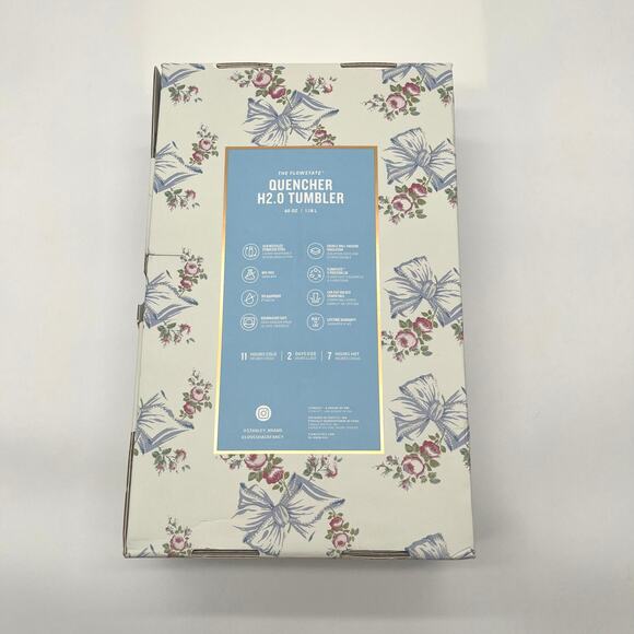 LoveShackFancy Stanley NEW IN BOX Tumbler, Authentic Collectible, 40oz - Picture 5 of 10